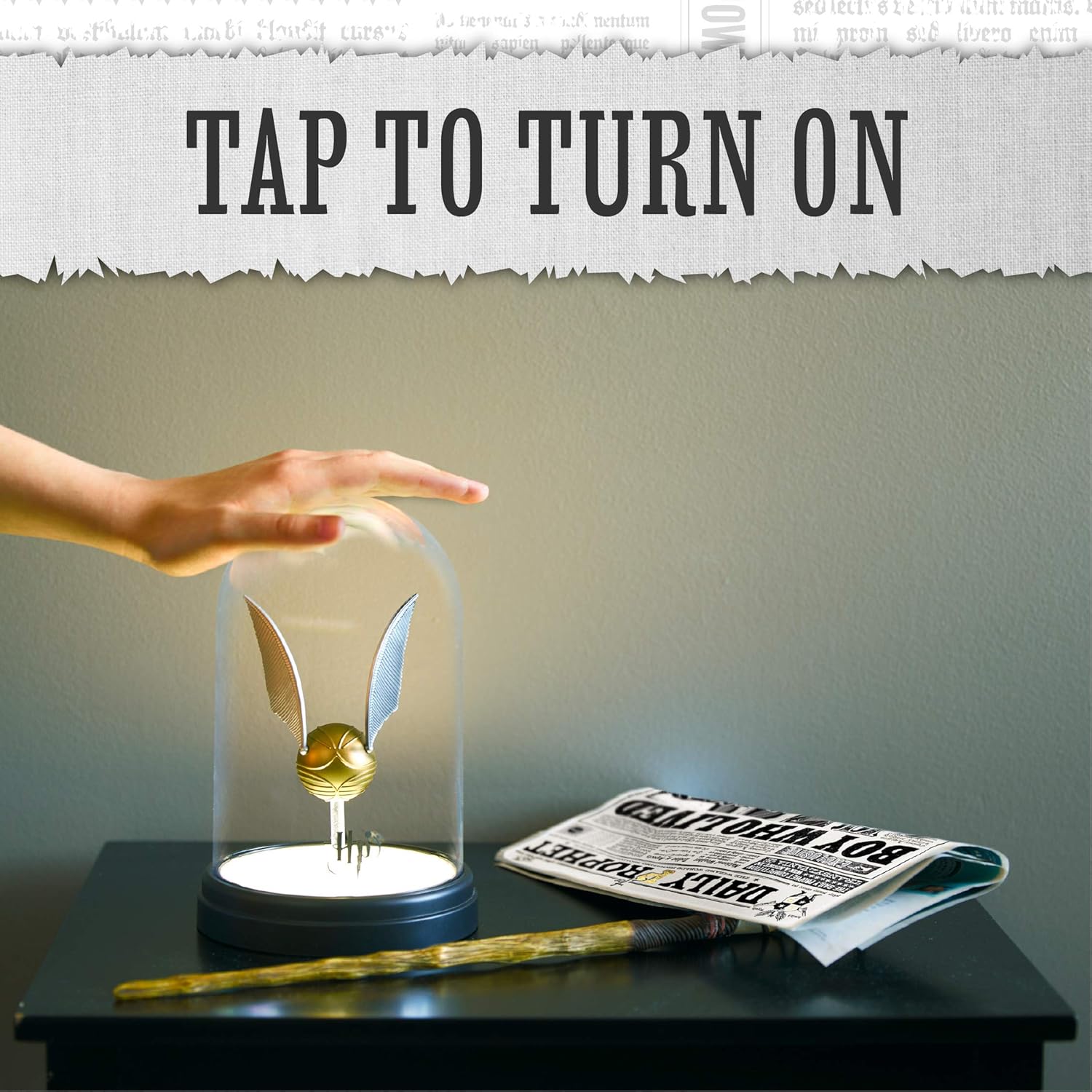 Harry Potter Golden Snitch Light - Table Lamp: Home Improvement