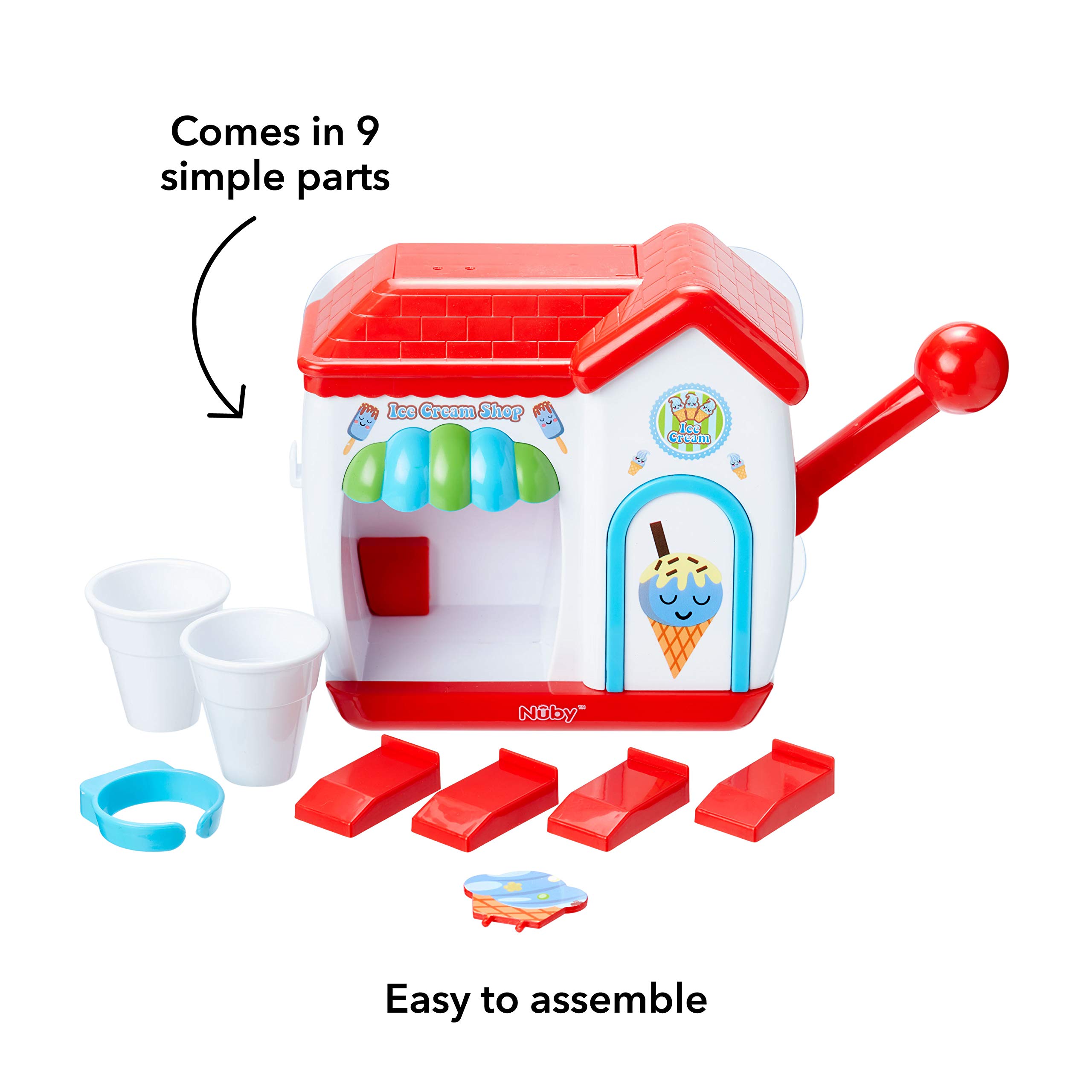 tomy icecream bath toy