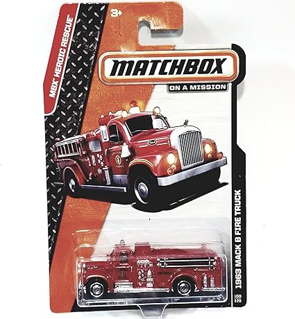 matchbox red truck