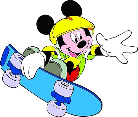 Amazon Com Mickey Mouse Skateboard Disneyland Dibujos Animados De Dibujos Animados De Tv Show Character Bebe Infantil Diseno Bebes Ninos Vinilo Decoracion Decoracion De Pared Calcomanias Pegatinas Pegatinas Calcomanias Calcomanias Calcomanias