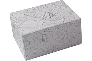 Snap-N-Store Storage Box 3-Piece Set, Small/Medium/Large, Hand Drawn Floral (SNS03327)