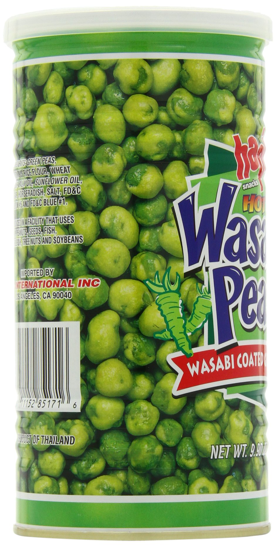 Hapi Hot Wasabi Peas, 9.9Ounce Tins (Pack of 4) Buy Online in UAE