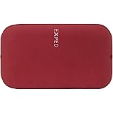 Exped Mega Pillow - Lightweight Inflatable Camping Pillow with Washable Cover &amp; Adjustable Comfort for Neck Support in Backpacking &amp; Van Adventures (52 x 32 x 12cm), Burgundy