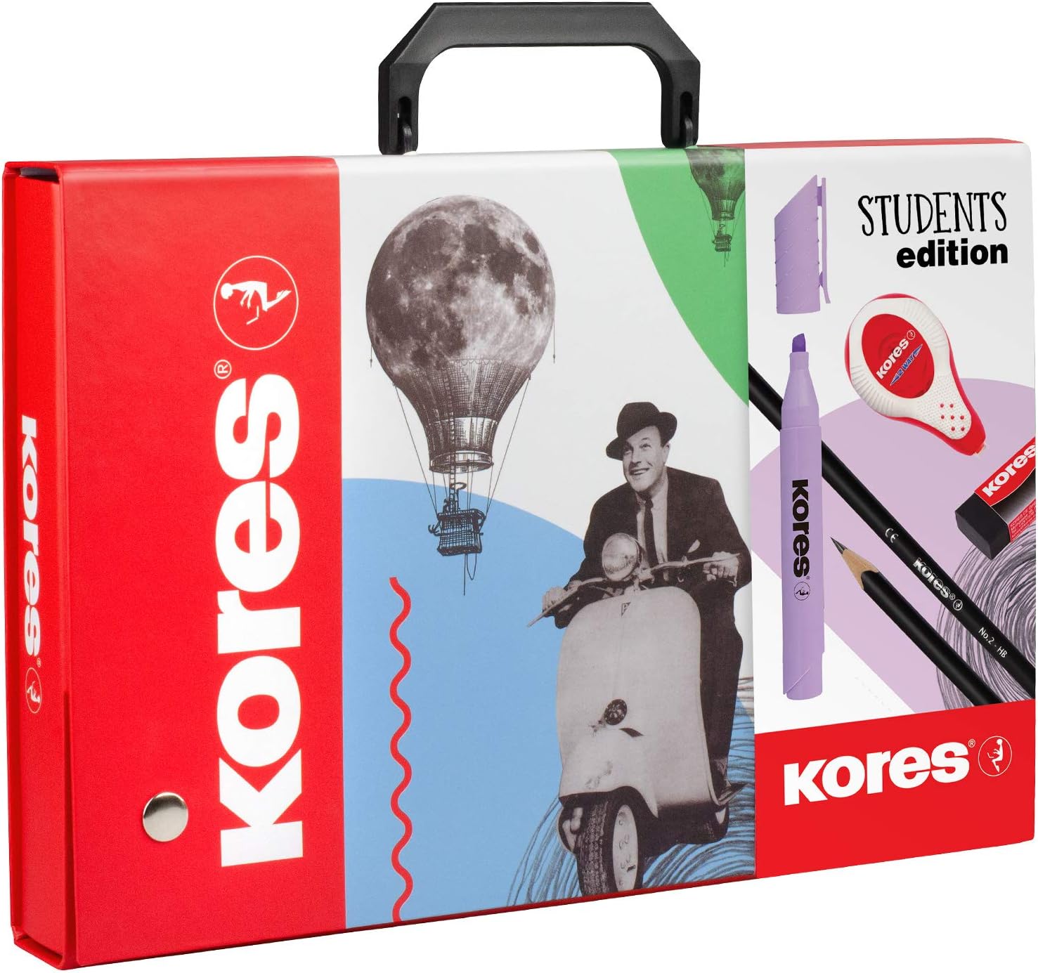 Kores, Stationary Kit, School Supplies, Stationary Set, Back to School Stationery Set, Uni Essentials, Office Accessories