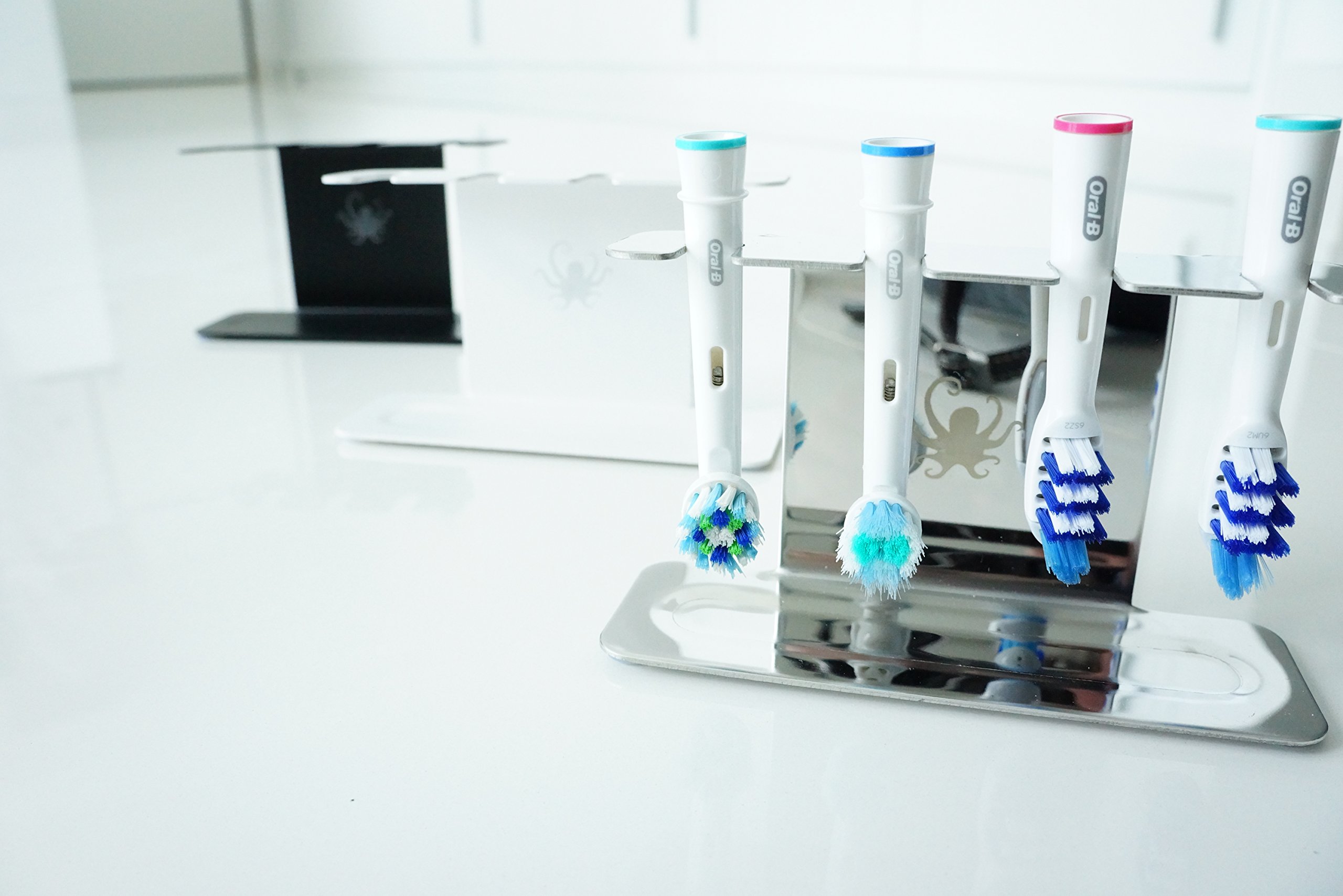 OCTOPODIS Stainless Steel Electric Toothbrush Head Holder (Head Stand