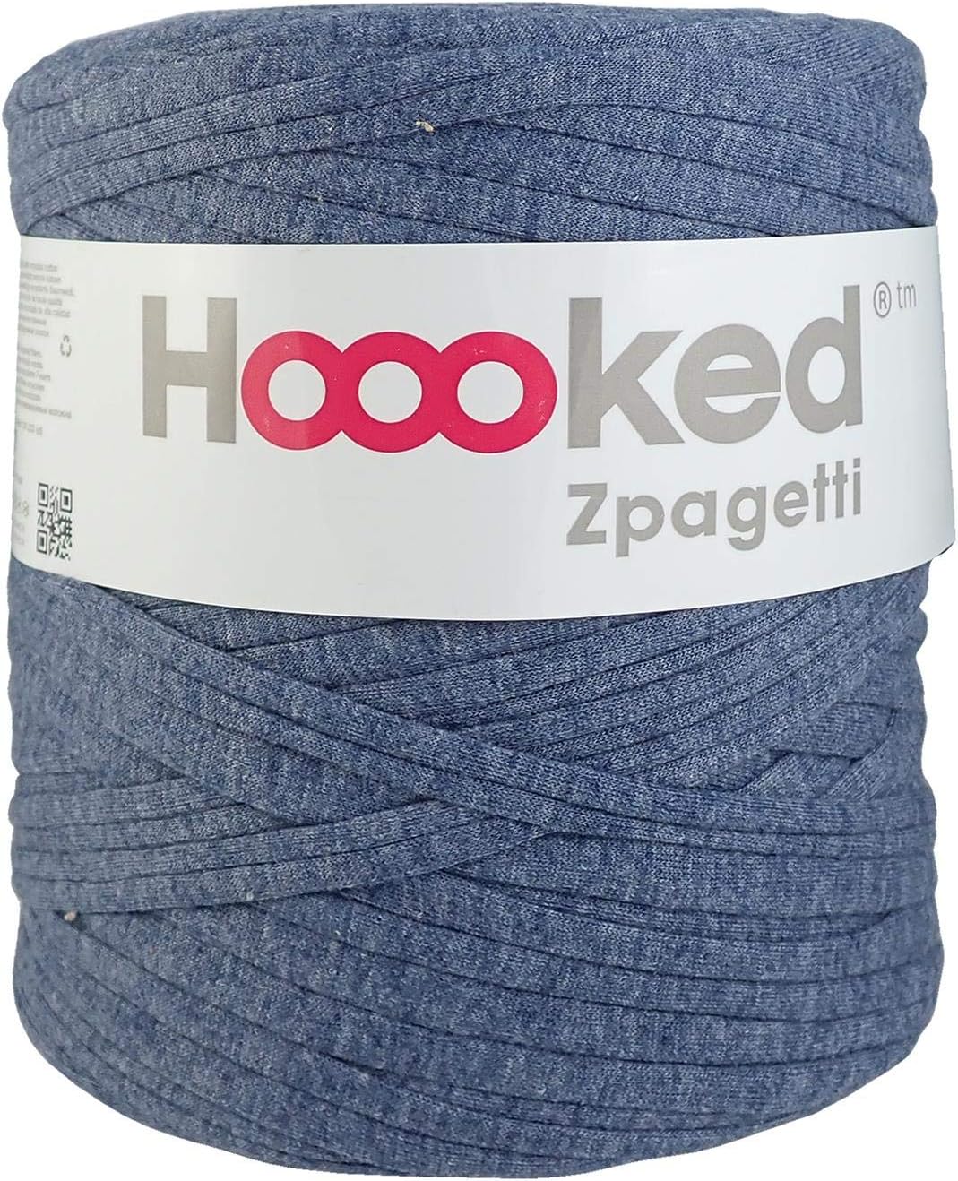 Zpagetti Denim Blue Cotton T-Shirt Yarn - 120M 700g