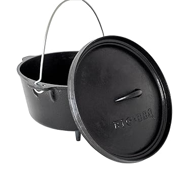 ToCis Big BBQ DO 12 Dutch Oven | Horno Holandés de Hierro Fundido ...