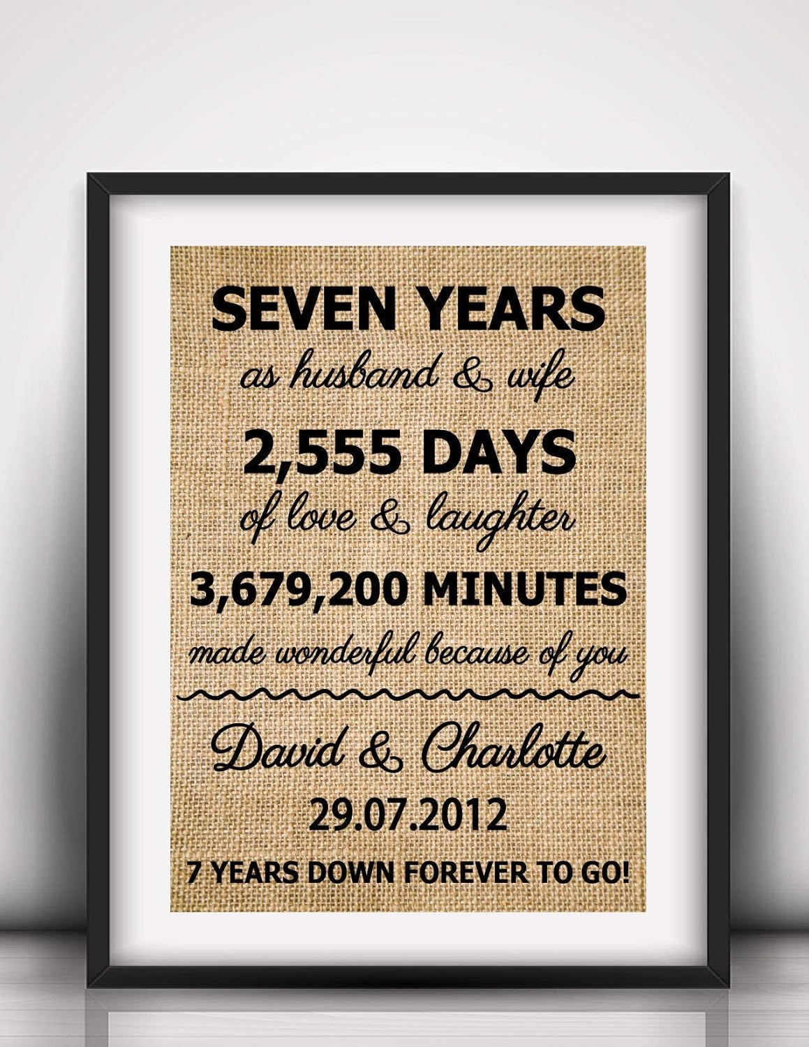 seventh anniversary gift ideas for him