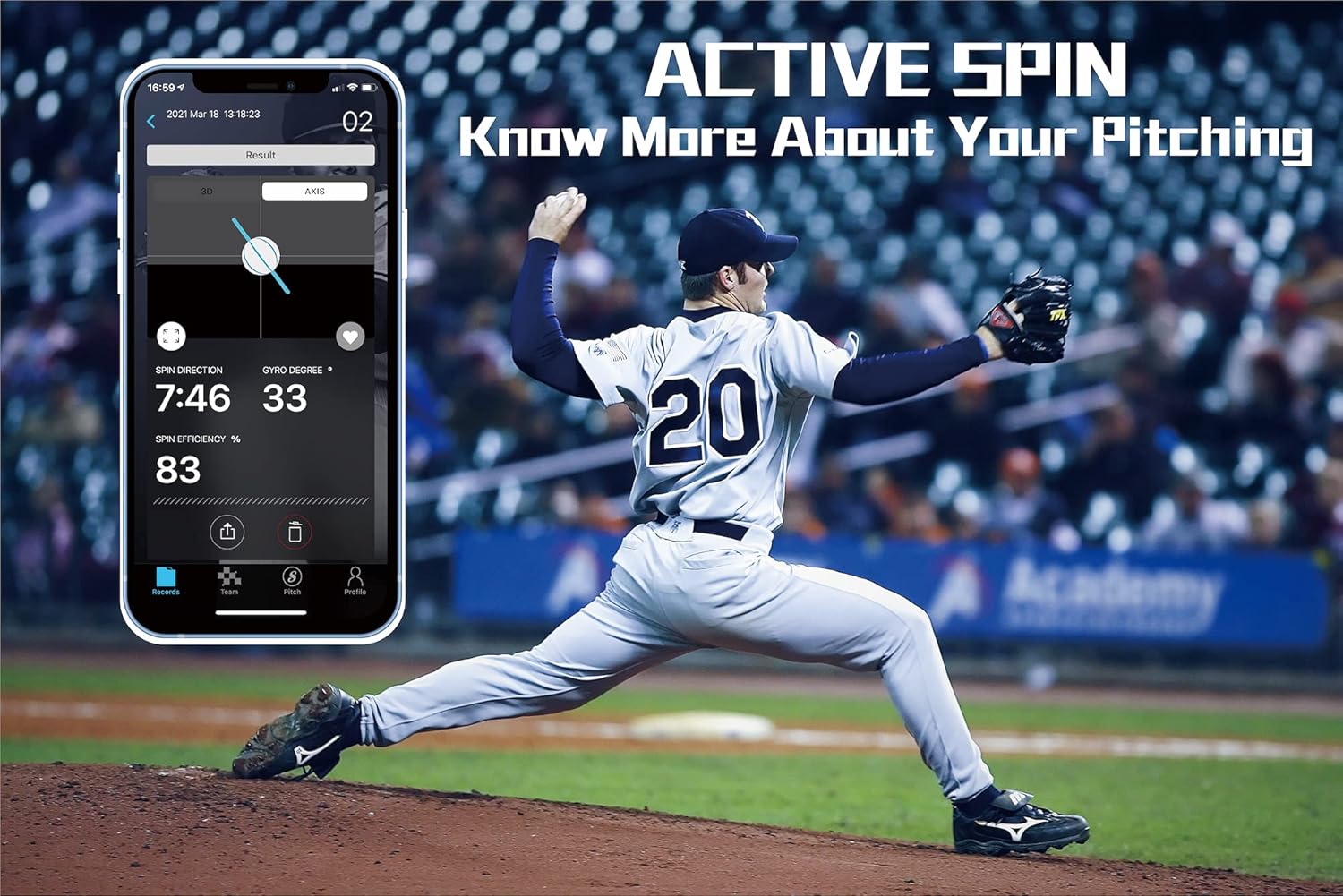 STRIKE Smart Baseball Training Equipment for Practice, Analysis Speed/Spin Rate/Pop Time Sensor, Official Size, Weight and Genuine Leather Skin as MLB (iOS/Android)(Smart Baseball, Charging Pad) : Sports & Outdoors