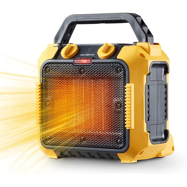 Amazon.com: STANLEY 5100 BTU, 1500W Heavy-Duty Electric Heater, ST-222A-120,  Black, Yellow : Home u0026 Kitchen