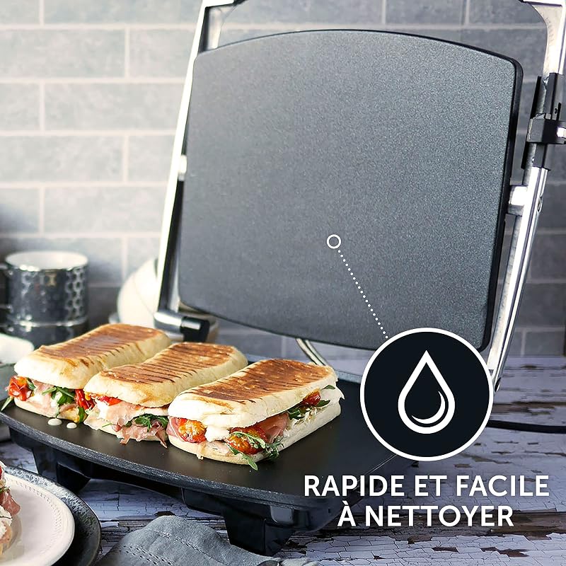 Sandwich/Panini Press & Toastie Maker | 4-Slice | Stainless Steel [VST026X]