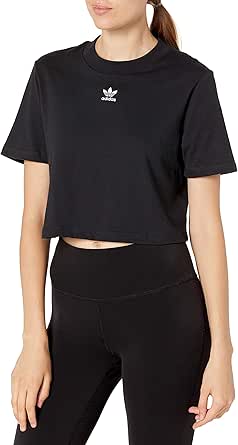 adidas cropped tee