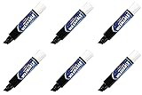 Marks-A-Lot Jumbo Chisel Tip Washable Marker, Black
