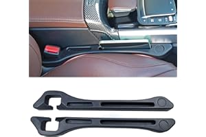 KAYZT Car Seat Gap Filler Organizer Universal Fit Car SUV Truck Console Side Plug Strip Stopping Phone Key from Falling Pack of 2 Black