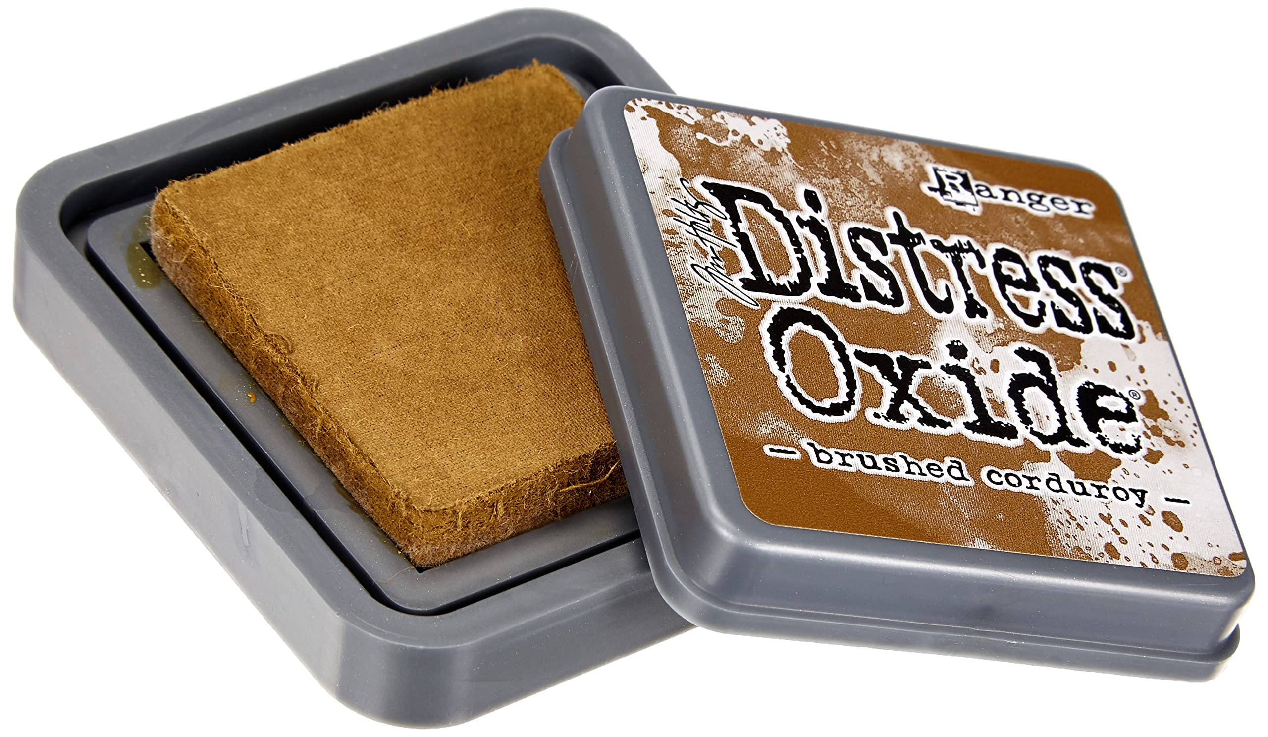 Ranger Tim Holtz Distress Oxide Ink Pad - brushed corduroy,Brown