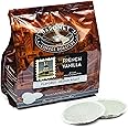 Baronet Coffee Pods [French Vanilla Flavored-54 Pods] Single Cup Use for Senseo Machine - 3 Bags of 18 Single Serve 8 Gram, Regular Strength, Medium Roast [French Vanilla]