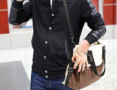 Amazon セレブ愛用 トレンド カジュアル メンズ ショルダーバッグ メンズバッグ ハンドバッグ バッグ かばん カバン 鞄 Bag アウトドア バッグ メッセンジャーバッグ ショルダーバッグ