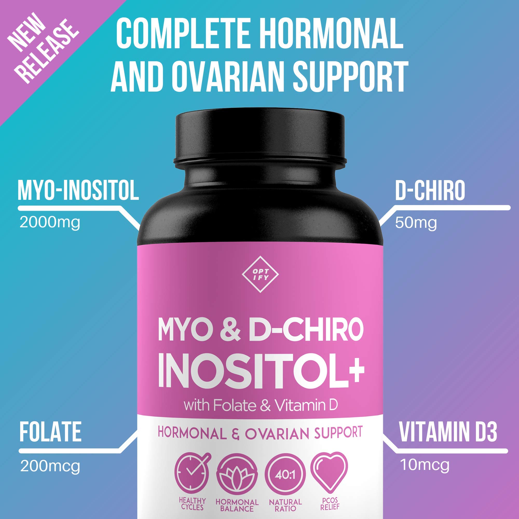 Premium Inositol Supplement MyoInositol and DChiro