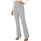 Urban CoCo Stretchy Work Pants Bootcut Yoga Pants Petite Slacks for Office Casual