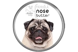 The Blissful Dog Fawn Pug Unscented Nose Butter, 1-Ounce