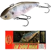 LUCKY CRAFT LV 500 MAX Freshwater Fishing Lures, Sinking Lipless and Long-Casting Crankbait, 3 Inch Vibration Rattle Bait, Perfect Fishing Gear for Tackle Box and Accessories