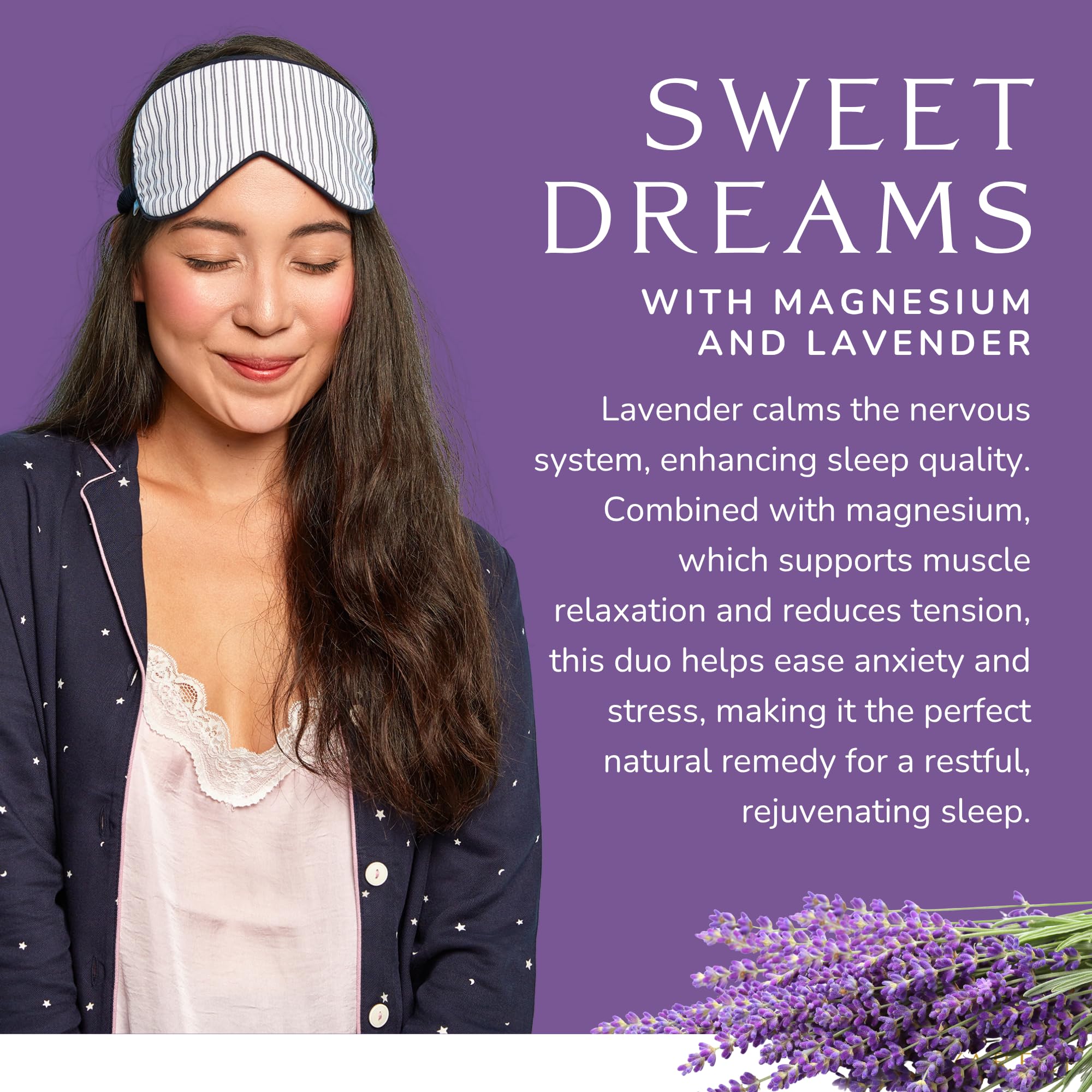 YARELI Magnesium Cream for Pain & Sleep Support - Topical Lotion with Arnica, MSM for Leg Cramps, Muscle Tension, Evening Leg Relaxation - Safe for Adults (4 Fl Oz (Pack of 1), Lavender)