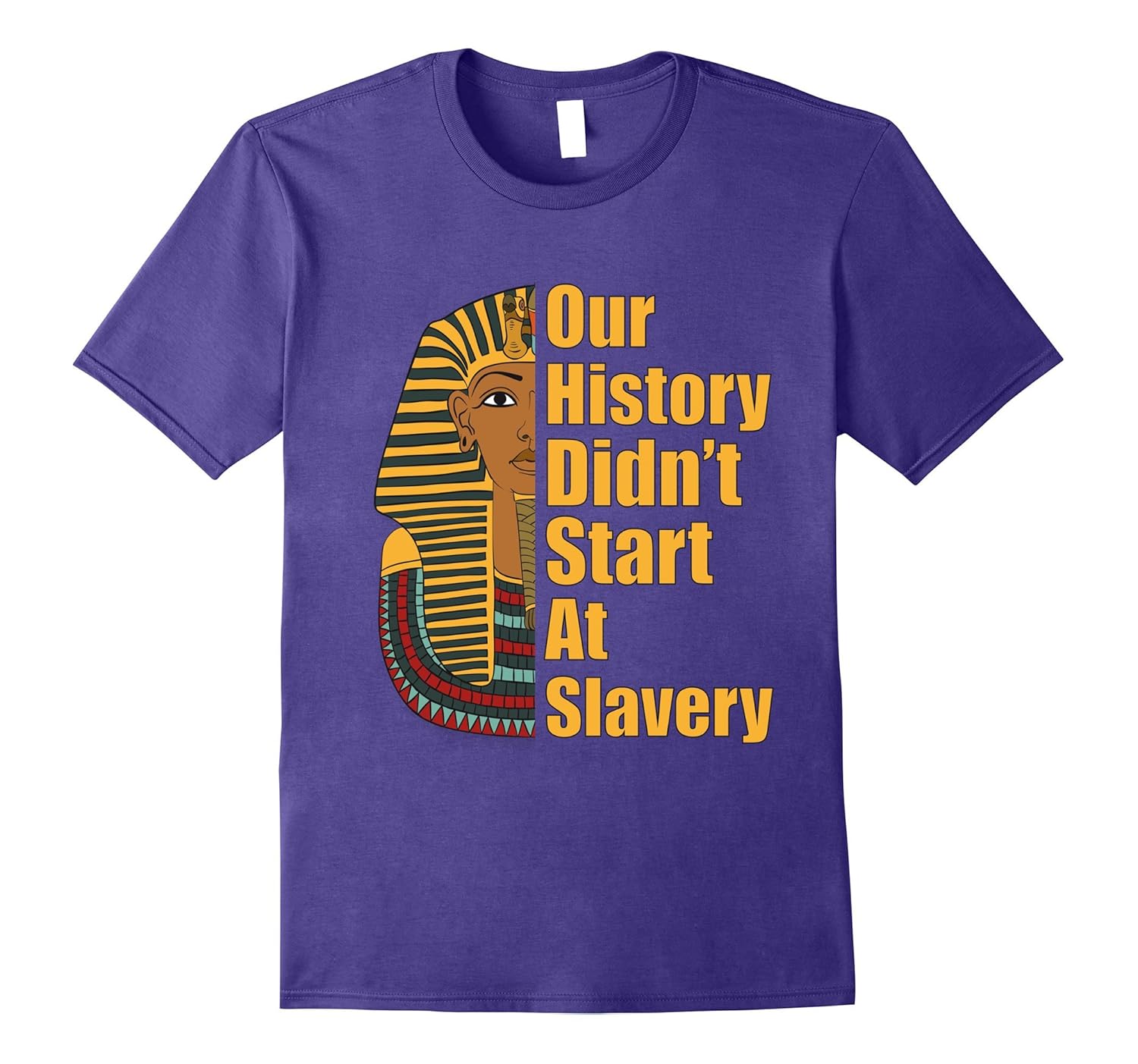 Pround African American Man Black History Month T-Shirt-ANZ