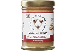 Savannah Bee Company Whipped Honey - All Natural Spreadable Honey