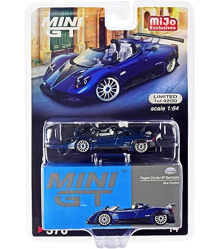 Amazon.com: Pagani Zonda F Blu Argentina Blue Metallic with