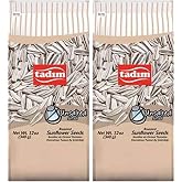 Tadim Unsalted Roasted Sunflower Seeds 12 oz Pack of 2 From Turkey