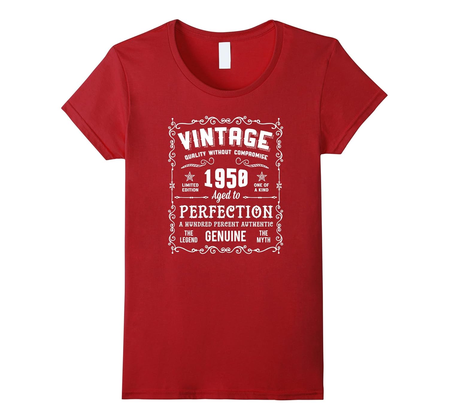 Vintage 1950 – Born In 1950 – Birthday Gift T-shirt-4LVS