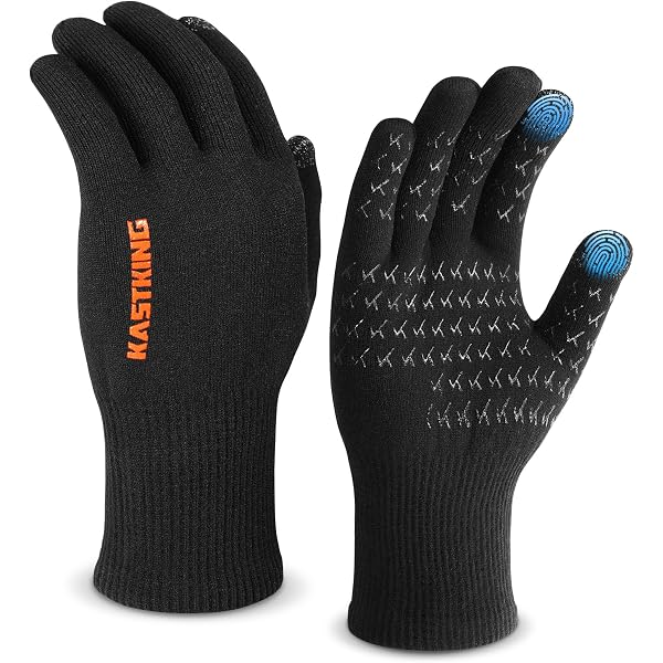 Amazon.com : AFTCO Breakwater Waterproof Gloves (Black, Small
