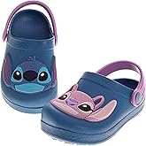 Girls Characters Clog Sandal Waterproof Slip-On Slides for Girls Stitch Frozen Minnie Mouse Sesame Street Closed Toe Clogs Sizes Infant/Toddler/Little Kid