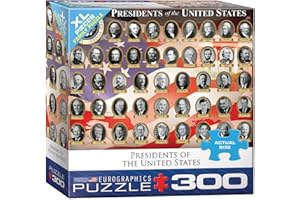 EuroGraphics US Presidents Jigsaw Puzzle (300-Piece)
