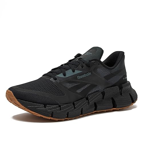 Reebok Floatzig Running Shoes for Men, Core Black/Pure Grey6/Reebok Lee3, 7