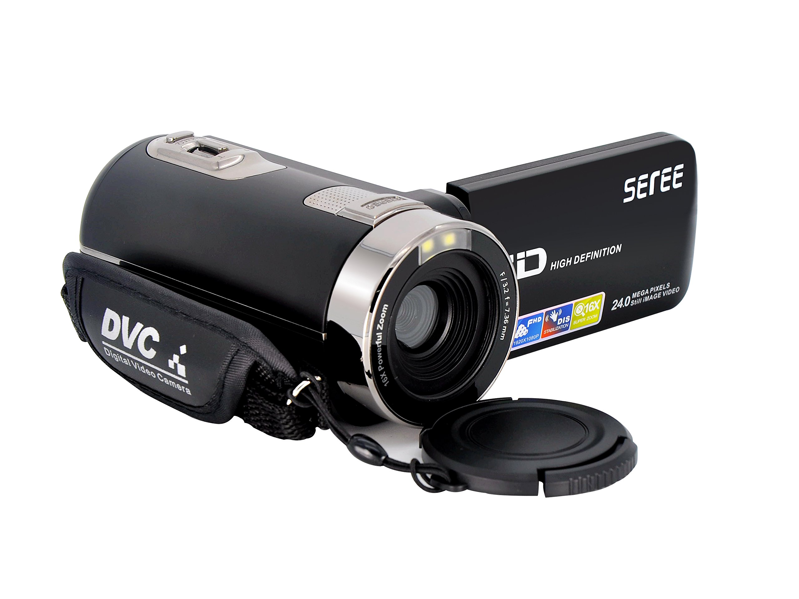 SEREE HDV301S FHD 1080P Digital Video Camcorder Wide Angle Macro