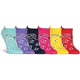 K. Bell women's Fun Food &amp; Drink Low Cut Socks - 6 Pairs - Cool &amp; Cute Novelty Gifts