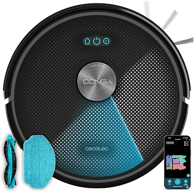 Saugroboter mit Wischfunktion Conga M50 X-Treme, 5000 Pa