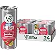 V8 +Energy Diet Strawberry Lemonade Juice Energy Drink, 8 fl oz Can (24 Pack)