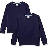 �鶹�� Essentials Girls Girls' Fleece Crewneck Sweatshirts