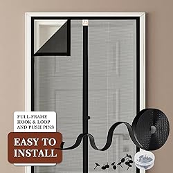 Yotache Magnetic Screen Door Fits Door Size 32 x