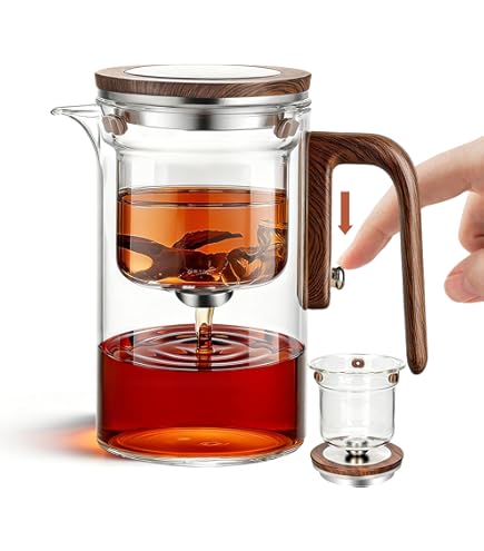 エンテャンティー　enchanty. Amazon.com | Enchanti Tea Pot，2024 New Magnetic Brewing