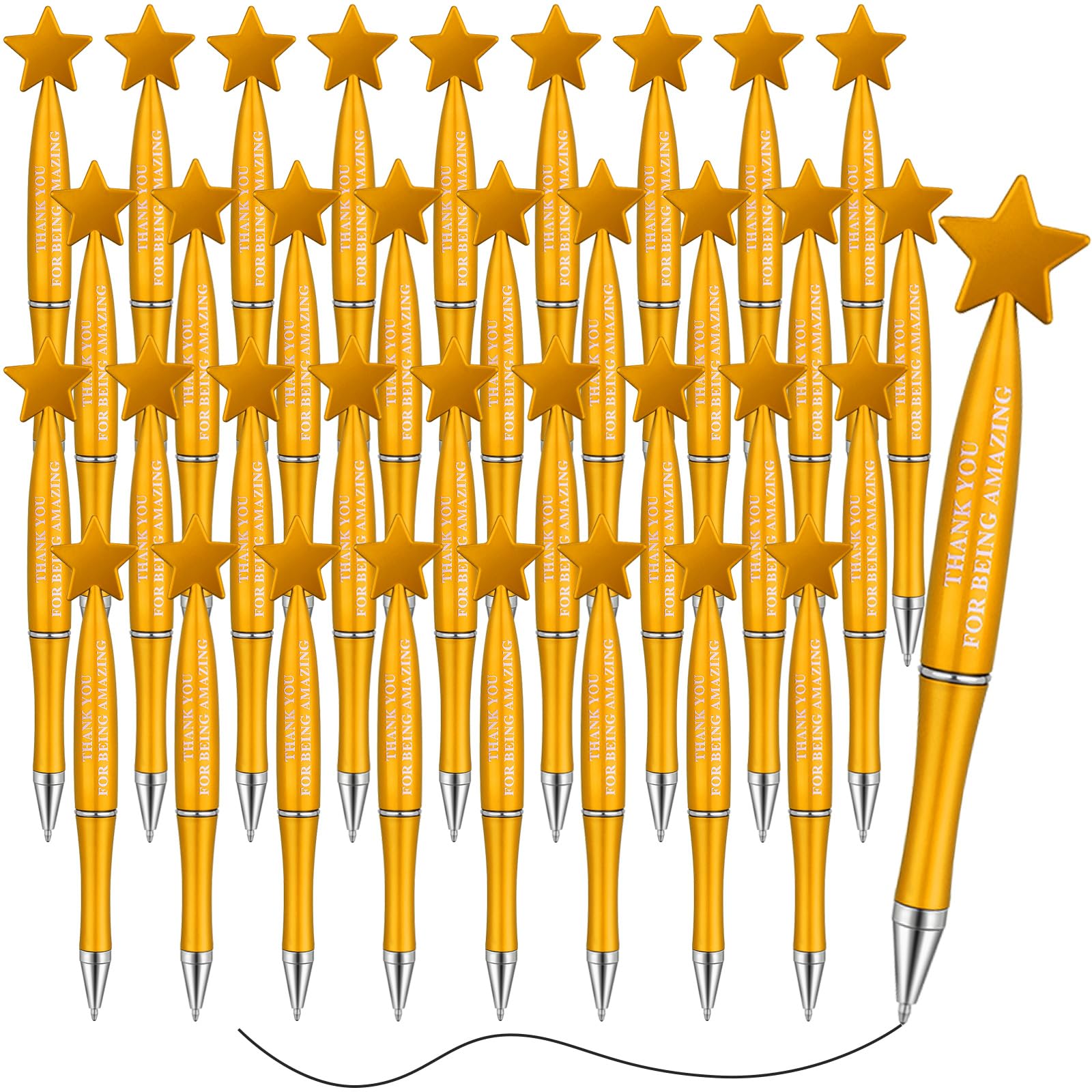 Yeaqee 36 Pcs Vet Tech Appreciation Gifts Bulk Thank You Ballpoint Pens ...
