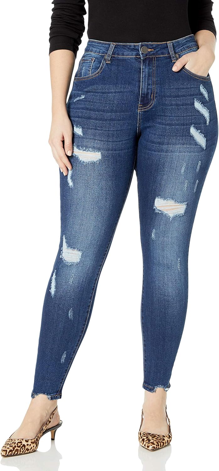 city chic ripped jeans