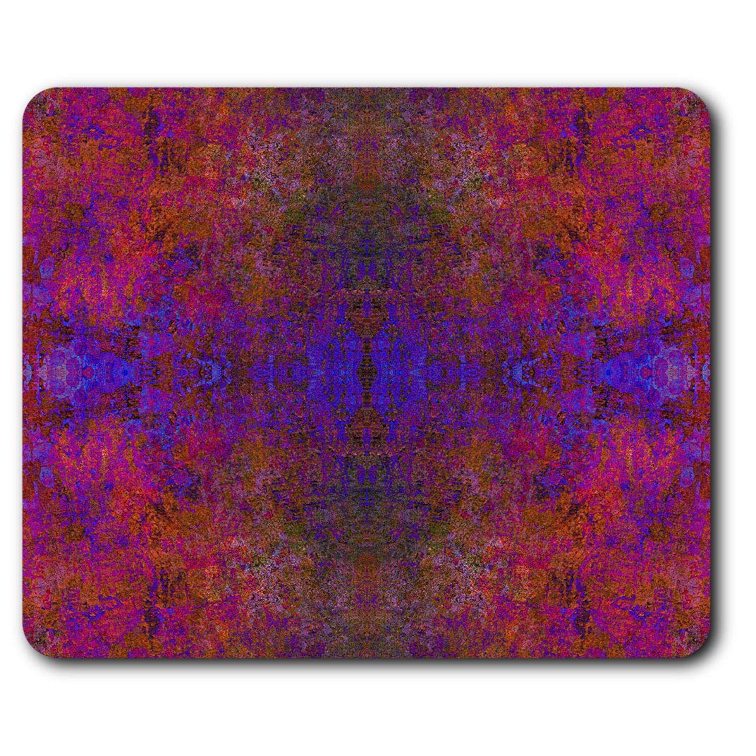 Tie Dye Pattern Boho Hippy Red Mouse Mat Pad Computer PC Laptop Gaming Office Home Desk Accessory Gadget 12350