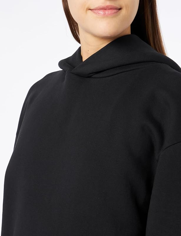 W3711h Felpa con Cappuccio, Black 098, XS Donna