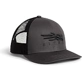 SITKA Mid Pro Trucker Hat | Adjustable Outdoor Hunting Fishing Snap Back Hat for Men