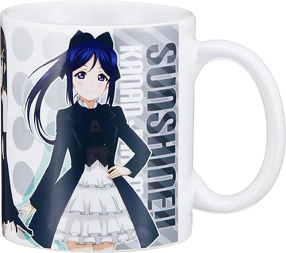 Amazon ラブライブ サンシャイン 果南 ダイヤ 鞠莉 フルカラーマグカップ ゴスロリver アニメ 萌えグッズ 通販