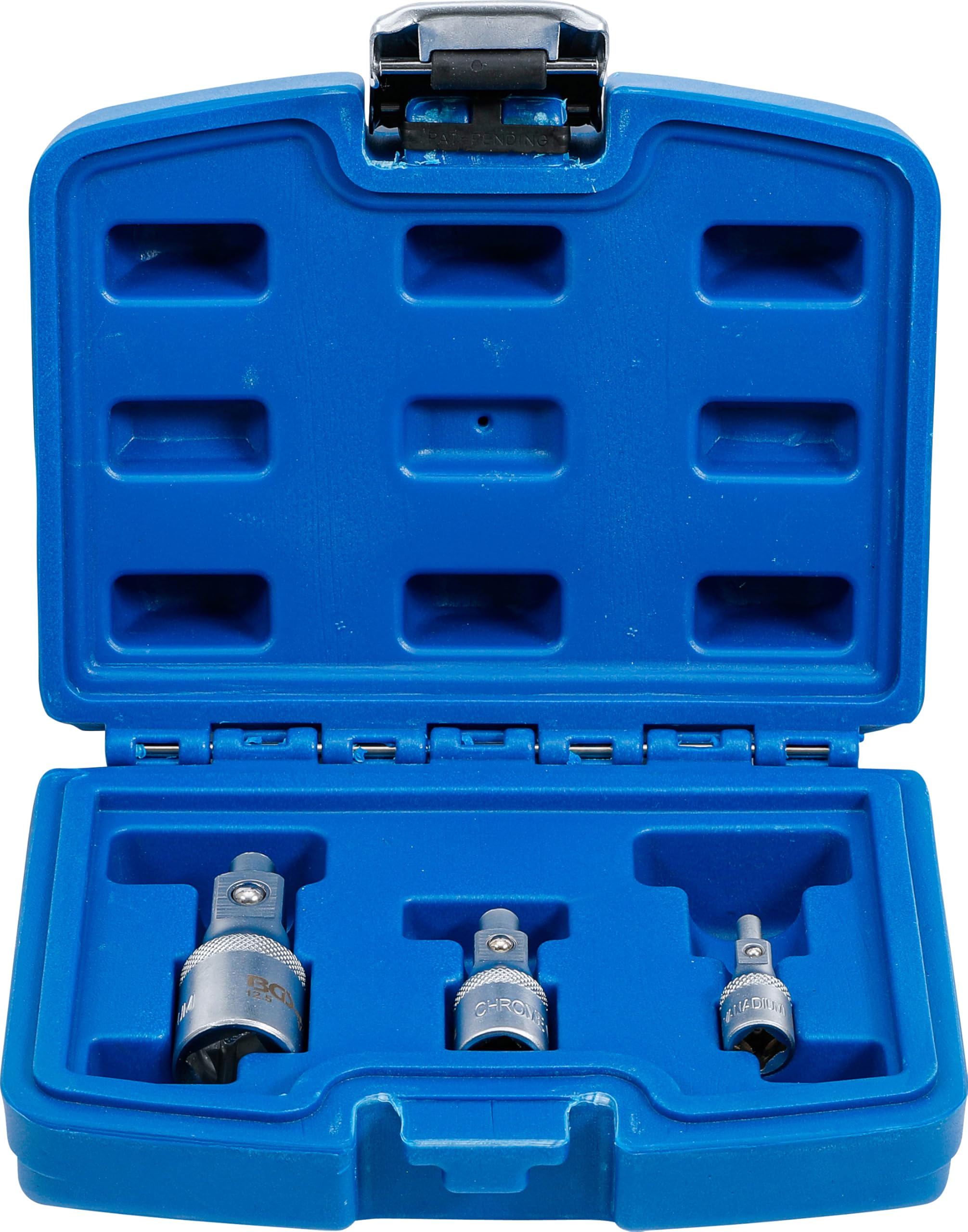 BGS 198 | Extension Bar Set with magnetic holders | 6.3 mm (1/4") / 10 mm (3/8") / 12.5 mm (1/2") | 3 pcs.