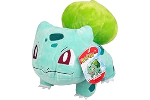 POKEMON Pokémon 8" Bulbasaur Plush Stuffed Animal Toy - Officially Licensed - Gift for Kids